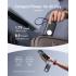 Anker MagGo Power Bank for Apple Watch, Officially Certified 10,000mAh Compact Battery Pack with Built-in USB-C Cable, 35W Max, for iPhone 15 Series, Samsung, iPad, AirPods, and More - Black